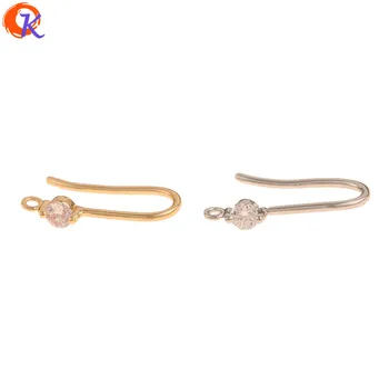 Cordial Design 40Pcs 3*17MM Jewelry Making/CZ Earrings Hooks/Round Shape/Genuine Gold Plating/DIY/Hand Made/Earring Findings
Cordial Design 40Pcs 3*17MM Jewelry Making/CZ Earrings Hooks/Round Shape/Genuine Gold Plating/DIY/Hand Made/Earring Findings
