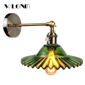 Glass Wall lamp indoor night lighting bedroom Edison Wall Lamps ancient bronze retro lamp Creative Modern decorative light
Glass Wall lamp indoor night lighting bedroom Edison Wall Lamps ancient bronze retro lamp Creative Modern decorative light