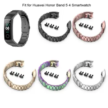 Stainless Steel Watchband Wrist Strap Bracelet Replacement for Honor Band 4 5
Stainless Steel Watchband Wrist Strap Bracelet Replacement for Honor Band 4 5