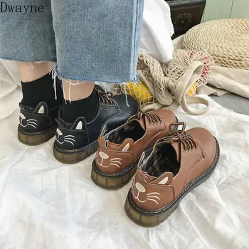 2019 new Korean fashion wild flat shoes college wind cute cat British single shoes trend street shooting flat shoes
2019 new Korean fashion wild flat shoes college wind cute cat British single shoes trend street shooting flat shoes