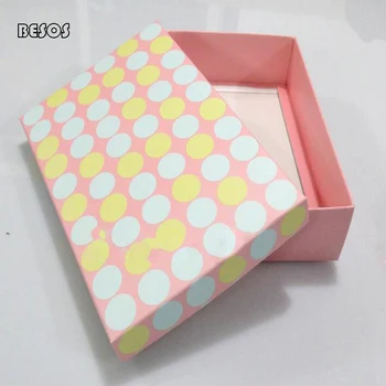 Simple Pink Background Yellow Green Dot Celebration Party Underwear Scarf Stockings Promotional Folding Paper Gift Box B230D 
Simple Pink Background Yellow Green Dot Celebration Party Underwear Scarf Stockings Promotional Folding Paper Gift Box B230D