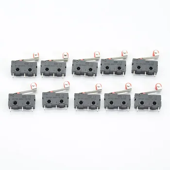 10 Pcs Mini Micro Limit Switch Roller Lever Arm SPDT Snap Action LOT 3Pin With Roller Limit Switch
10 Pcs Mini Micro Limit Switch Roller Lever Arm SPDT Snap Action LOT 3Pin With Roller Limit Switch