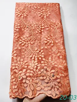 2020 Latest French Nigerian Lace Fabrics High Quality Tulle African Lace Fabric . Wedding Stones French Tulle Lace 01 
2020 Latest French Nigerian Lace Fabrics High Quality Tulle African Lace Fabric . Wedding Stones French Tulle Lace 01