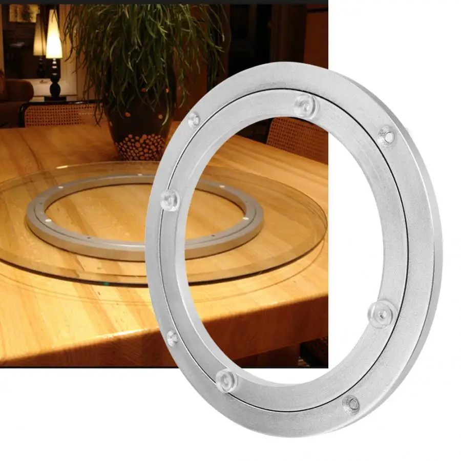Rotating Display Base 8 Inches Aluminum Alloy Turntable Round Display Stand turntable
Rotating Display Base 8 Inches Aluminum Alloy Turntable Round Display Stand turntable