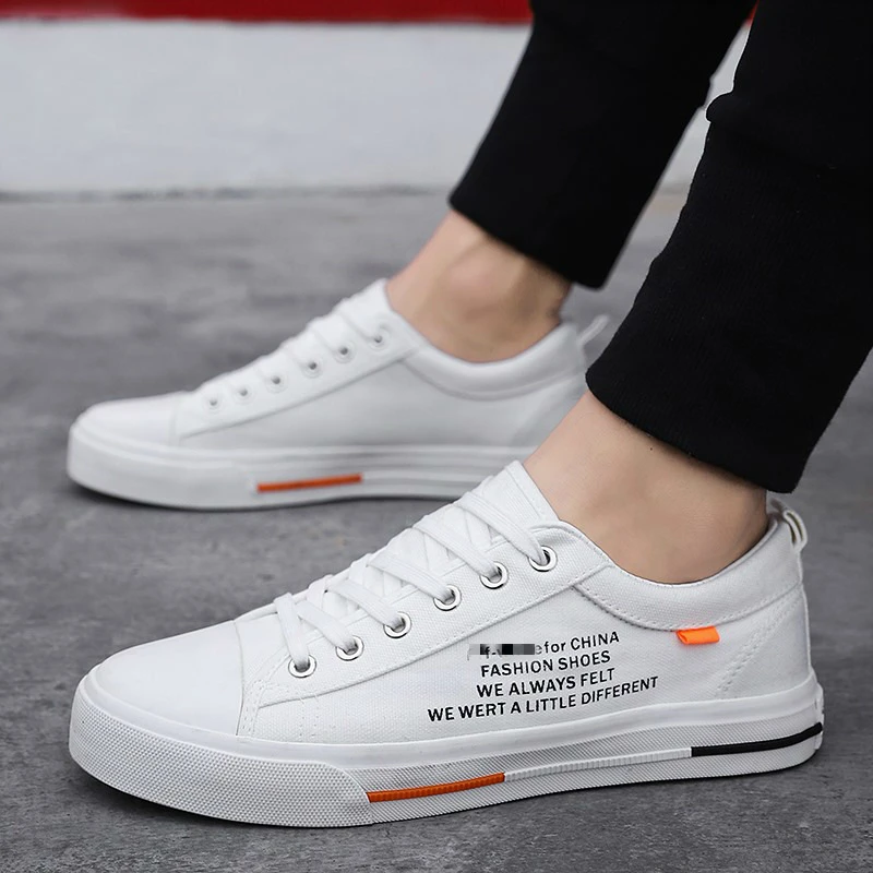 New Men's Casual Shoes Canvas Spring Autumn Lace-up Shoes Men Low Style Youth Ankle Shoes Top Fashion Man Shoes 
New Men's Casual Shoes Canvas Spring Autumn Lace-up Shoes Men Low Style Youth Ankle Shoes Top Fashion Man Shoes