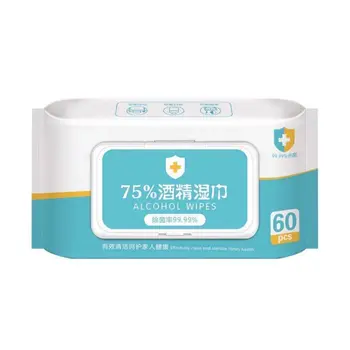 60pcs/box Disinfection Antiseptic Pads 99.9% Wipes Disinfection Wipes Wet Wipes Hand Cleaning Wipes Outdoor Portable Wet Tissues
60pcs/box Disinfection Antiseptic Pads 99.9% Wipes Disinfection Wipes Wet Wipes Hand Cleaning Wipes Outdoor Portable Wet Tissues