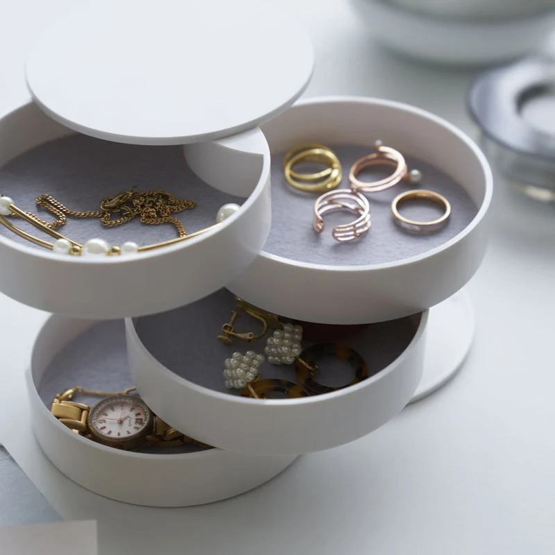 Jewelry Storage Box Rotating Creative Simple Girl Desktop Jewelry Box Small Accessories Bracelet Head Rope Finishing Storage Box
Jewelry Storage Box Rotating Creative Simple Girl Desktop Jewelry Box Small Accessories Bracelet Head Rope Finishing Storage Box