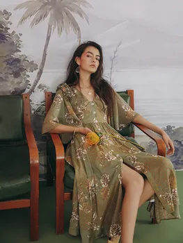 Original Design AIGYPTOS Women Summer Dresses Vintage Elegant Slim Print Sexy Front Slit Dresses Casual Long Cotton Blend Dress
Original Design AIGYPTOS Women Summer Dresses Vintage Elegant Slim Print Sexy Front Slit Dresses Casual Long Cotton Blend Dress