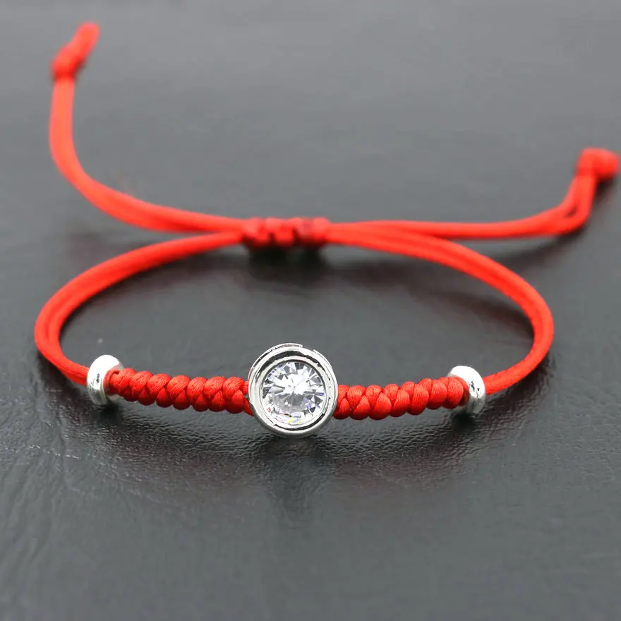 Romantic Rhinestone Crystal Bracelet Women Handmade Red Rope Thread Braid Bracelets Kids Girls Jewelry Lucky Gift Pulseira
Romantic Rhinestone Crystal Bracelet Women Handmade Red Rope Thread Braid Bracelets Kids Girls Jewelry Lucky Gift Pulseira
