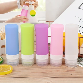 60ML Portable Silicone Refillable Bottle Empty Travel Packing Press For Lotion Shampoo Cosmetic Squeeze Containers
60ML Portable Silicone Refillable Bottle Empty Travel Packing Press For Lotion Shampoo Cosmetic Squeeze Containers
