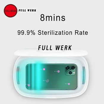 3in1 Wireless Charging UV Sanitization Box Ultraviolet Multi-function Aromatherapy UV-Box Sterilizer Aseptic for Smart Phone
3in1 Wireless Charging UV Sanitization Box Ultraviolet Multi-function Aromatherapy UV-Box Sterilizer Aseptic for Smart Phone