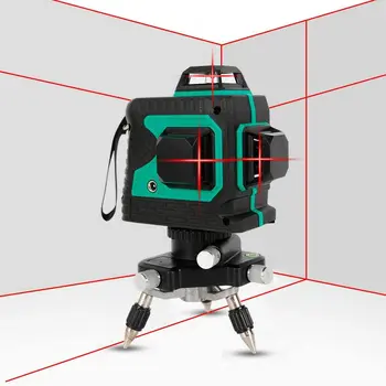 12 Lines 360° 3D Green Red láser Level Self Leveling Horizontal & Vertical Rotary Cross Measure Tool Outdoor & Indoor Measure Wa
12 Lines 360° 3D Green Red láser Level Self Leveling Horizontal & Vertical Rotary Cross Measure Tool Outdoor & Indoor Measure Wa