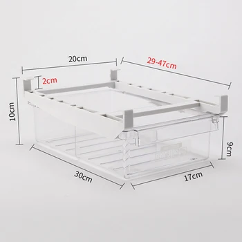 Refrigerator Built-in Drawer Space Saving Plastic Household Container Storage Kitchen Storage Box DAG-ship
Refrigerator Built-in Drawer Space Saving Plastic Household Container Storage Kitchen Storage Box DAG-ship