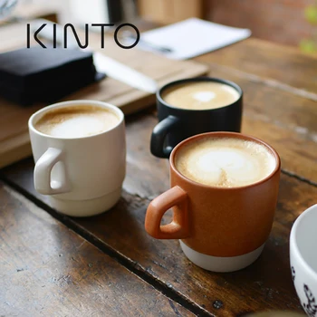 Japan Imported Coffee Cups Ceramic Mug Tea Mug Nostalgic Frosted Texture Stacking Cup KINTO Genuine
Japan Imported Coffee Cups Ceramic Mug Tea Mug Nostalgic Frosted Texture Stacking Cup KINTO Genuine