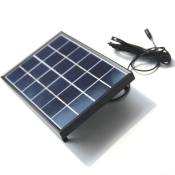 2pcs 6W 6V Solar Cell Polycrystalline Solar Panel Power System For 3.7V Battery Charger Led Light DC 5521 Cable 3M
2pcs 6W 6V Solar Cell Polycrystalline Solar Panel Power System For 3.7V Battery Charger Led Light DC 5521 Cable 3M
