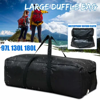 97/130/180L Outdoor Camping Travel Large Duffle Bags Waterproof Oxford Foldable Luggage Handbag Men Backpack Storage Pouch Tote
97/130/180L Outdoor Camping Travel Large Duffle Bags Waterproof Oxford Foldable Luggage Handbag Men Backpack Storage Pouch Tote