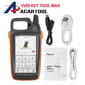 Xhorse VVDI KEY TOOL MAX Remote Programmer and Chip Generator car key programmmer in stock
Xhorse VVDI KEY TOOL MAX Remote Programmer and Chip Generator car key programmmer in stock