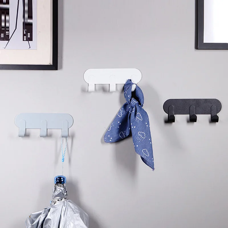 Simple large-size iron-art hook with no-mark strong metal hook and hook door, and 3 hook and sundries in the wall
Simple large-size iron-art hook with no-mark strong metal hook and hook door, and 3 hook and sundries in the wall