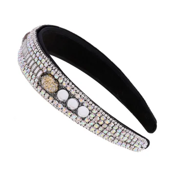 Shiny Rhinestone Hair Clasp Headband Hair Hoop Wide Edge Head Hoop Headdress Delicate Hair Accessories for Party Daily
Shiny Rhinestone Hair Clasp Headband Hair Hoop Wide Edge Head Hoop Headdress Delicate Hair Accessories for Party Daily