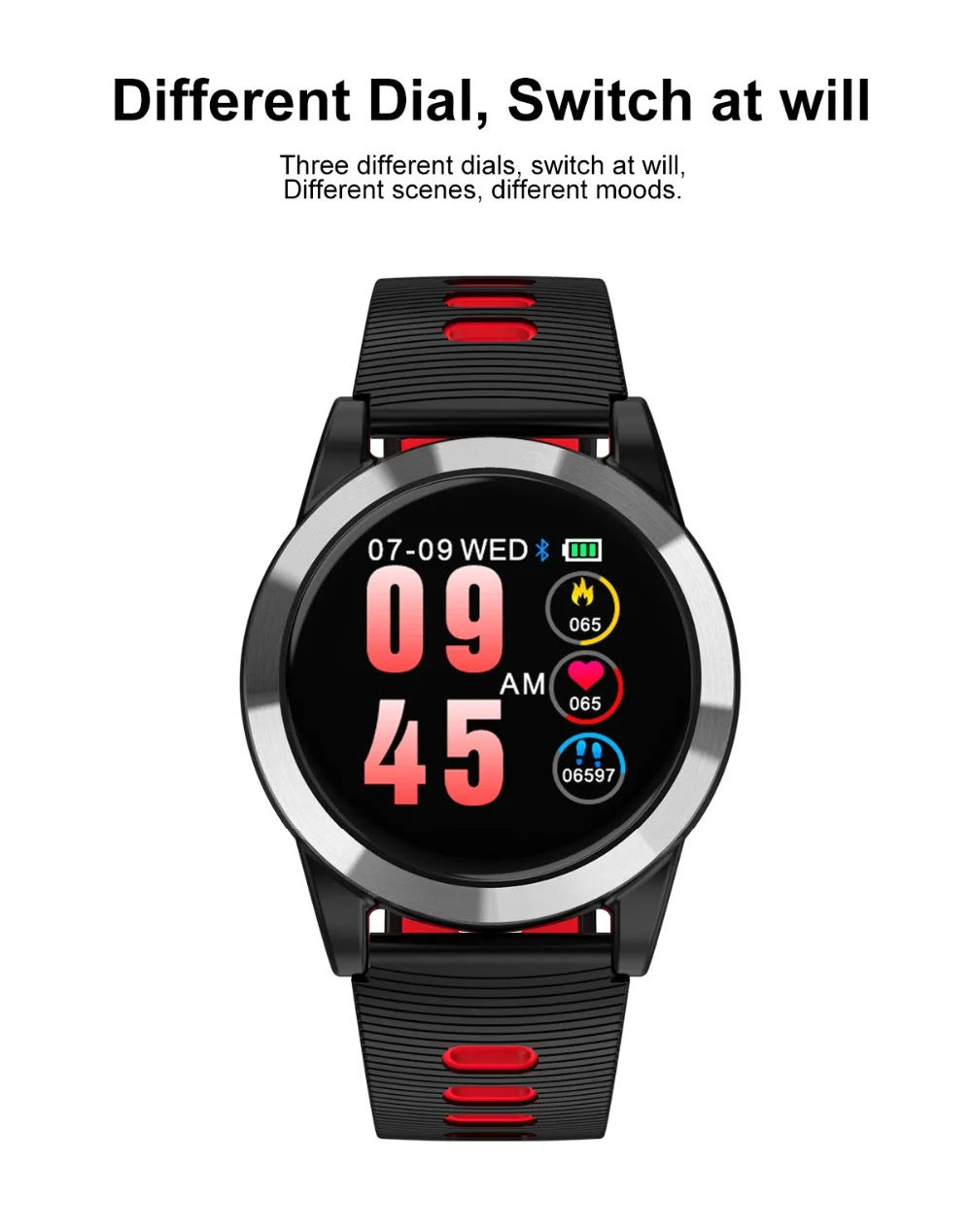 R15 Sport Smart Watch Blood Pressure Heart Rate Monitor IP67 Waterproof Bluetooth Wrist Smartwatch for Xiao mi Android IOS Phone (5)