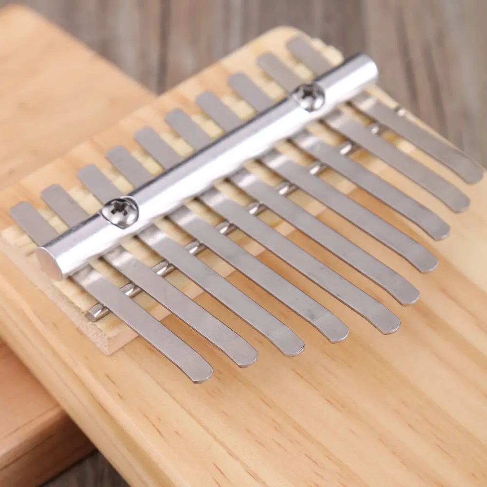 Kalimba большой палец пианино 10 клавиш Calimba Mbira африканские Музыкальные