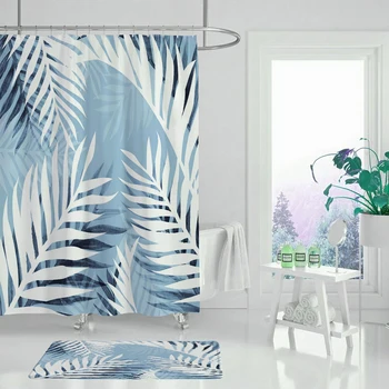 Green Leaves Printing Shower Curtain Tropical Plant Bathroom Curtain Nature Waterproof Bath Screen Fabric For Bathtub Decor
Green Leaves Printing Shower Curtain Tropical Plant Bathroom Curtain Nature Waterproof Bath Screen Fabric For Bathtub Decor
