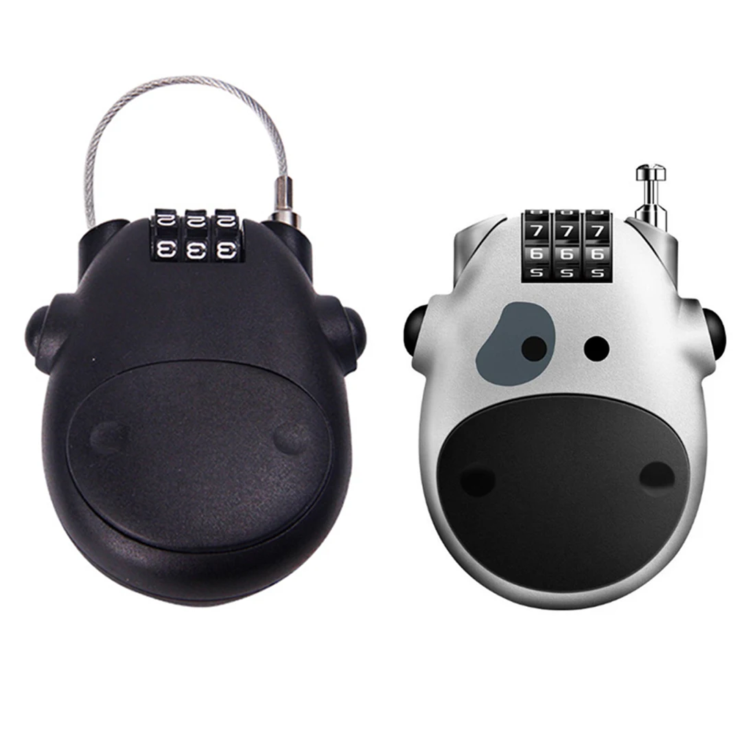 Mini Mechanical Password Padlock Telescopic Rope Combination Locks Luggage Password Padlock Cow Digit Anti-theft Lock
Mini Mechanical Password Padlock Telescopic Rope Combination Locks Luggage Password Padlock Cow Digit Anti-theft Lock