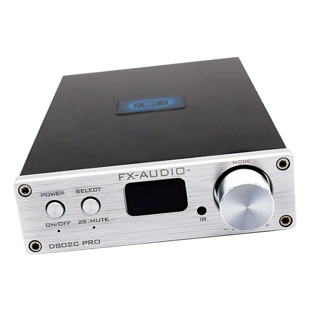 FX-Audio D802C PRO Bluetooth 4.2 APTX Full Digital Amplifier Input USB/AUX/Optical/Coaxial 24Bit/192KHz 80W*2 DC32V/5A
FX-Audio D802C PRO Bluetooth 4.2 APTX Full Digital Amplifier Input USB/AUX/Optical/Coaxial 24Bit/192KHz 80W*2 DC32V/5A