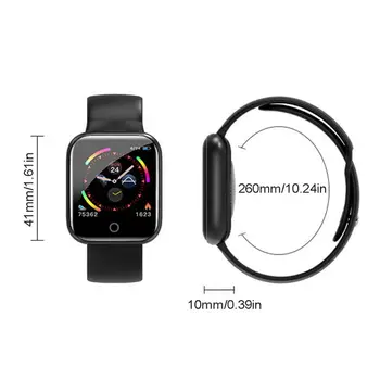 I5 Smart Watch Heart Rate Blood Pressure Monitoring Waterproof Wrist Bracelet 19QC
I5 Smart Watch Heart Rate Blood Pressure Monitoring Waterproof Wrist Bracelet 19QC