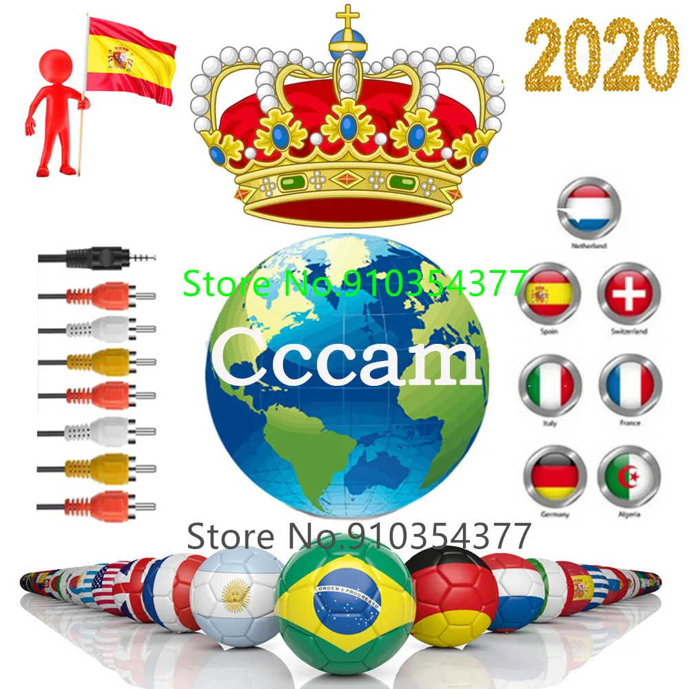 Full HD 1 Years Europe Cline/Spain stable in Portugal 7 Lines Oscam Cline Spanish used for GTmedia v8 Nova V8UHD V7S HD ES Spain
Full HD 1 Years Europe Cline/Spain stable in Portugal 7 Lines Oscam Cline Spanish used for GTmedia v8 Nova V8UHD V7S HD ES Spain