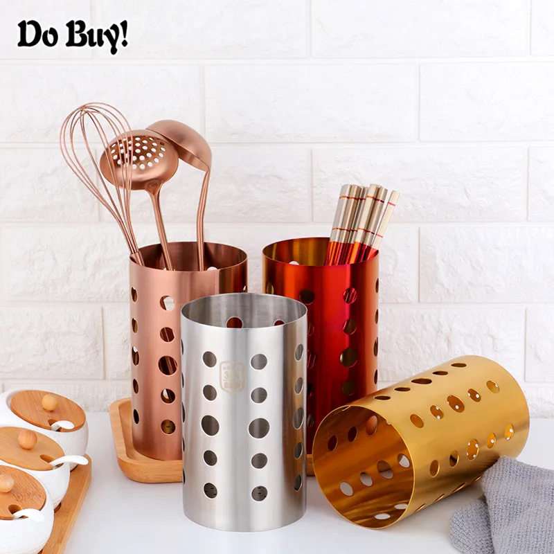 Stainless Steel Kitchen Storage Tube Chopsticks Tableware Draining Rack Shovel Spoon Knife Fork Cooking Tools Storage Utensil
Stainless Steel Kitchen Storage Tube Chopsticks Tableware Draining Rack Shovel Spoon Knife Fork Cooking Tools Storage Utensil
