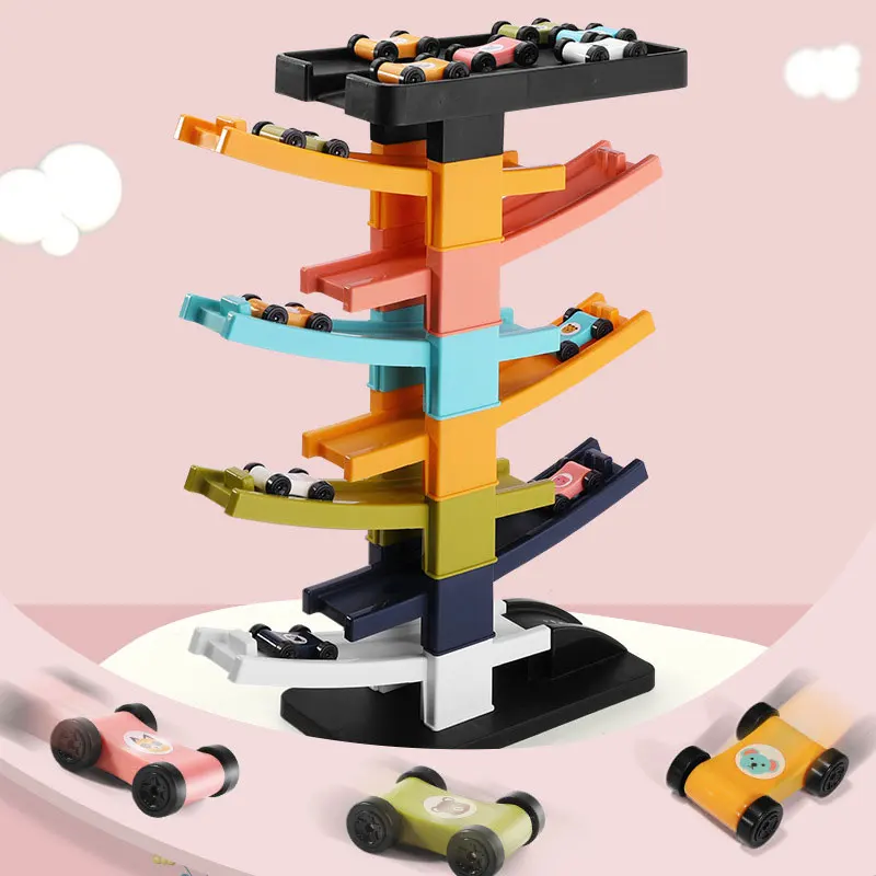 Track Car Toys Gliding Cars Race 6 layers Slider Ladder Slot Track Play Set for Kids Inertia Gliders Ramp Car Racing Games Gift
Track Car Toys Gliding Cars Race 6 layers Slider Ladder Slot Track Play Set for Kids Inertia Gliders Ramp Car Racing Games Gift