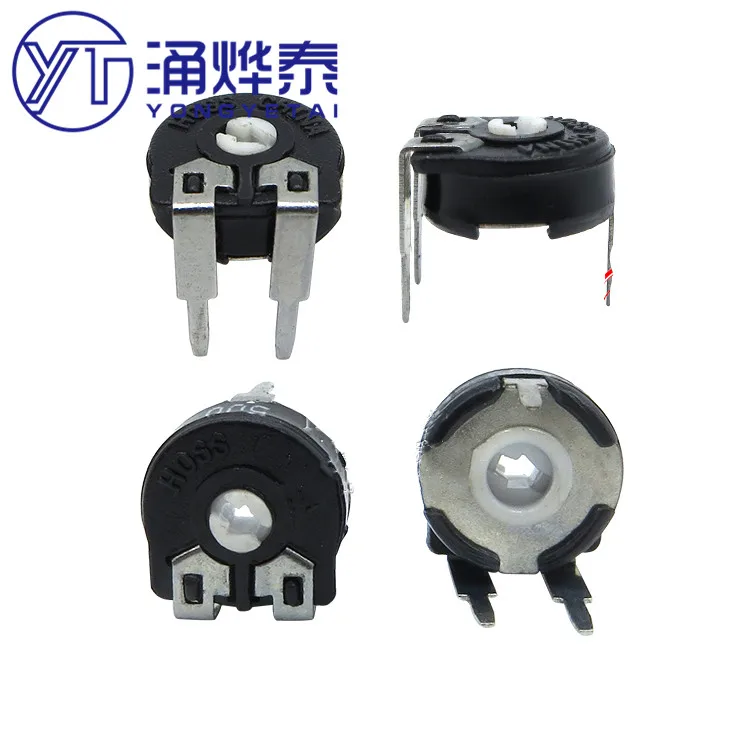 YYT 5PCS PT10 adjustable resistance horizontal arrow hole potentiometer 500 ohms 2K 3K 3K5 4K5
YYT 5PCS PT10 adjustable resistance horizontal arrow hole potentiometer 500 ohms 2K 3K 3K5 4K5