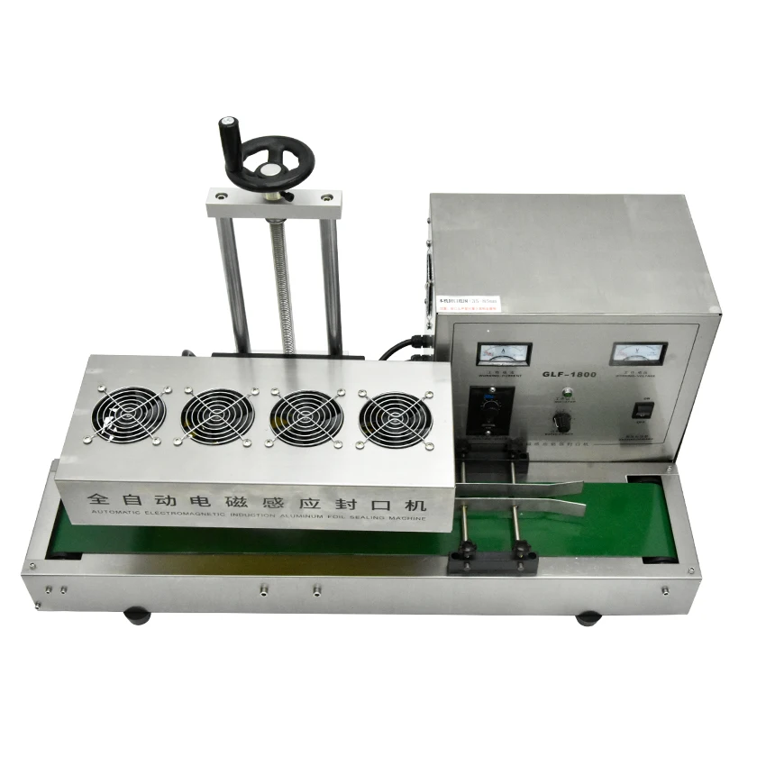 GLF-1800 Fully Automatic Continuous Electromagnetic Induction Sealing Machine Bottle Mouth 220V/110V 1800W | Инструменты