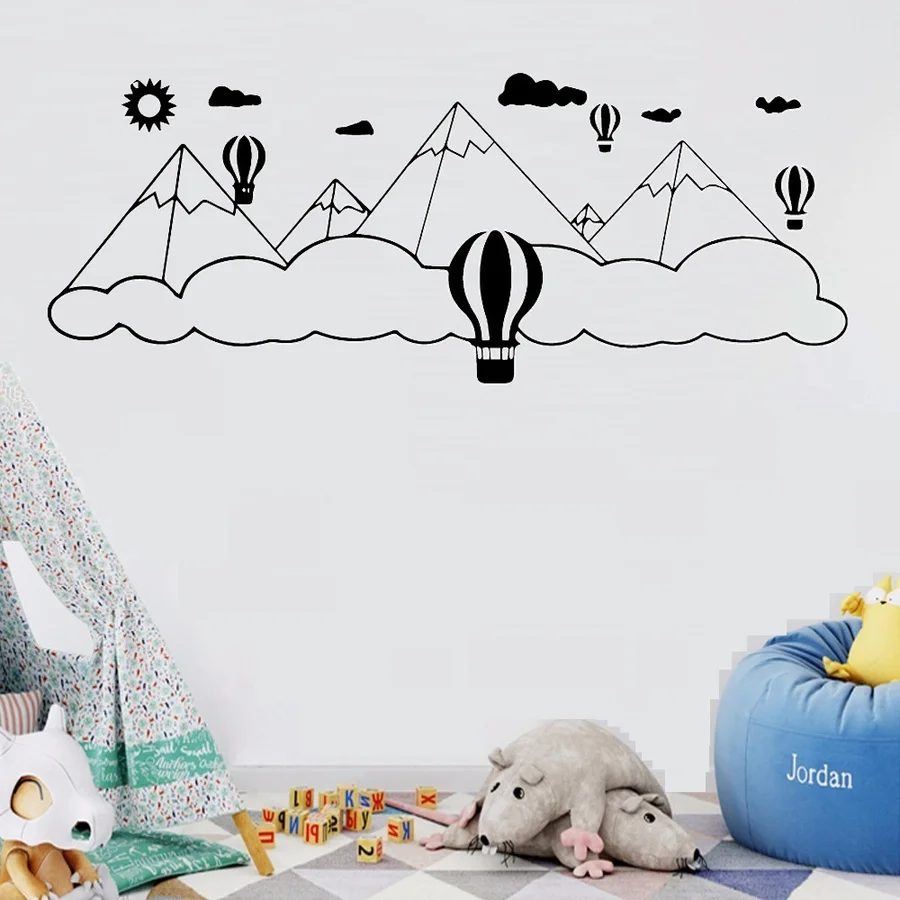 Beauty Mount Balloon Wall Sticker Pvc Wall Art Stickers Fashion Wallstickers For Living Room Background Decoration LW55 
Beauty Mount Balloon Wall Sticker Pvc Wall Art Stickers Fashion Wallstickers For Living Room Background Decoration LW55