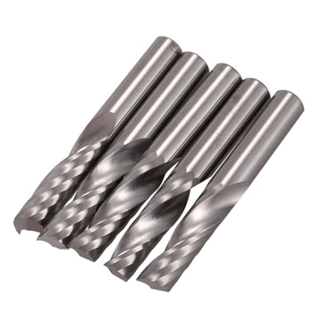 New 5Pcs 6Mm 1/4 Inch Carbide Cnc Router Bits One Single Flute End Mill Tools 22Mm
New 5Pcs 6Mm 1/4 Inch Carbide Cnc Router Bits One Single Flute End Mill Tools 22Mm