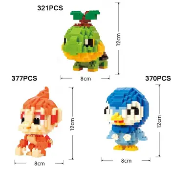 Hot cartoon game poke Pearl gosanke diamond micro block nintendoes building brick Turtwig Chimchar Piplup nanobricks toys
Hot cartoon game poke Pearl gosanke diamond micro block nintendoes building brick Turtwig Chimchar Piplup nanobricks toys
