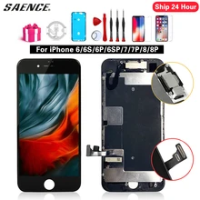 3A+ AAA+++ LCD Full Assembly For iPhone 6 6S 7 8 Plus Touch Glass Screen Display LCD Digitizer Replacement+Front Camera+Ear
3A+ AAA+++ LCD Full Assembly For iPhone 6 6S 7 8 Plus Touch Glass Screen Display LCD Digitizer Replacement+Front Camera+Ear