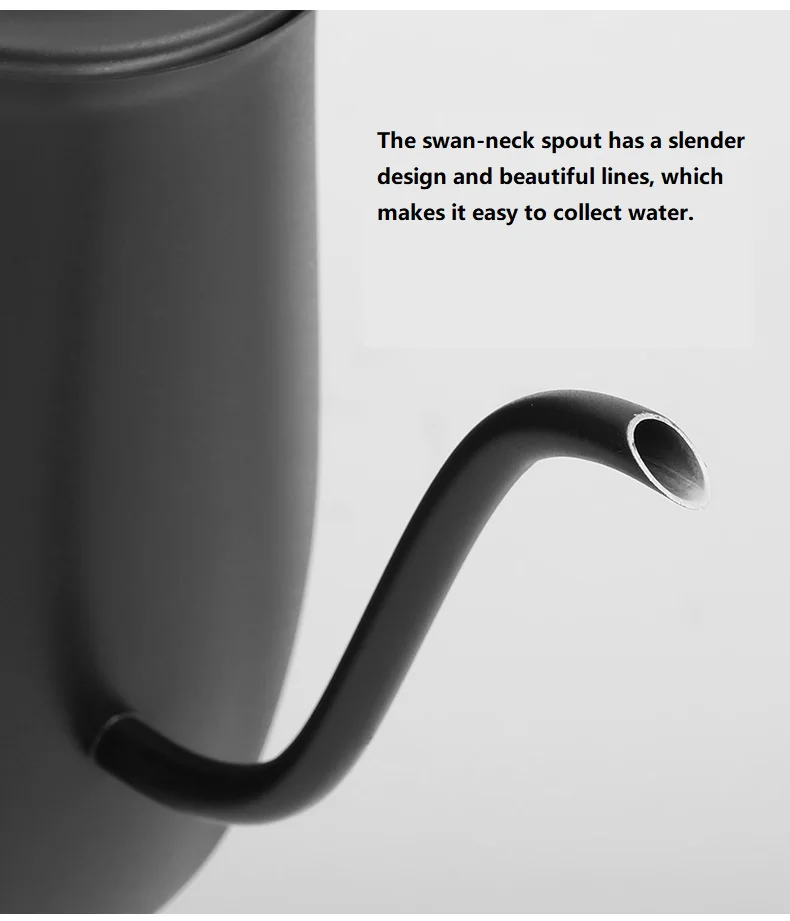 220V 1L Gooseneck Kettle Electric Kettle Stainless Steel Drip Coffee Tea Auto-Off Electric Teapot EU/AU/UK/US Plug 220V 1L Gooseneck Kettle Electric Kettle Stainless Steel Drip Coffee Tea Auto-Off Electric Teapot EU/AU/UK/US Plug