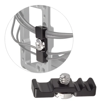 MINIFOCUS Cable Clamp Lock Cage Quick Release L Plate Bracket Fixing Clip Adapter for Sony A7R4 IV A7RIII A7II A7RII A7S
MINIFOCUS Cable Clamp Lock Cage Quick Release L Plate Bracket Fixing Clip Adapter for Sony A7R4 IV A7RIII A7II A7RII A7S