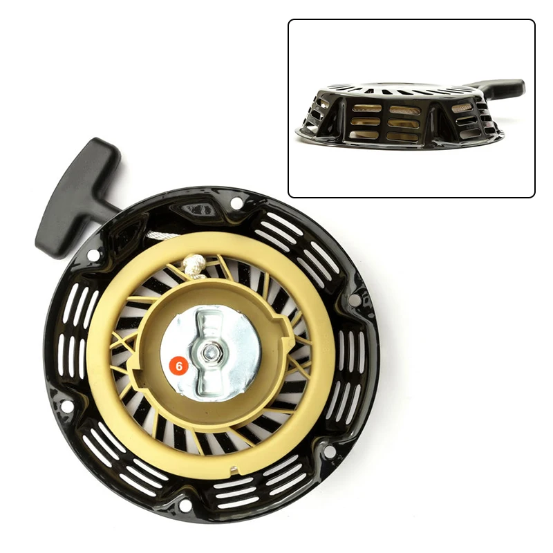 Black Pull Recoil Starter For Honda GX160 Engine Lawnmower Accessory Parts Tool Durable Practical Pull Recoil Starter
Black Pull Recoil Starter For Honda GX160 Engine Lawnmower Accessory Parts Tool Durable Practical Pull Recoil Starter