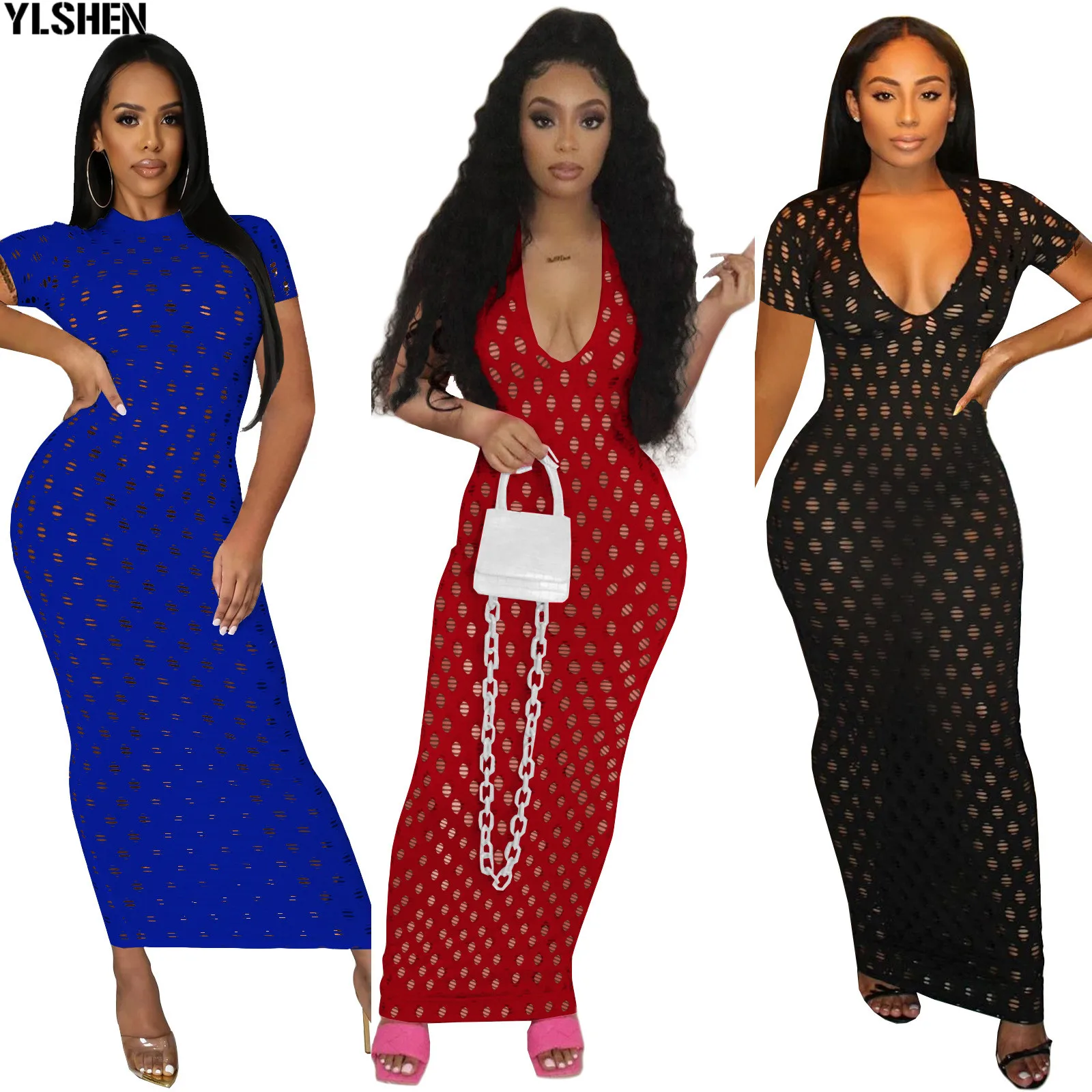 2021 Summer Hollow Out Bodycon Christmas Dress Women Sexy Clothes African Dresses for Women Elegant Plus Size Party Robe Femme
2021 Summer Hollow Out Bodycon Christmas Dress Women Sexy Clothes African Dresses for Women Elegant Plus Size Party Robe Femme