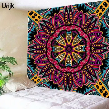 Mandala Tapestry Indian Bohemian Style Hippie Wall Hanging Lotus Print Mandalas Beach Towel Camping Yoga Mat Tapete 
Mandala Tapestry Indian Bohemian Style Hippie Wall Hanging Lotus Print Mandalas Beach Towel Camping Yoga Mat Tapete