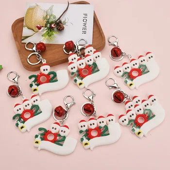 2020 Survivor Santa Keychain Quarantine Christmas Party Decoration Gift Santa Claus With Mask Personalized Xmas Tree Ornament
2020 Survivor Santa Keychain Quarantine Christmas Party Decoration Gift Santa Claus With Mask Personalized Xmas Tree Ornament