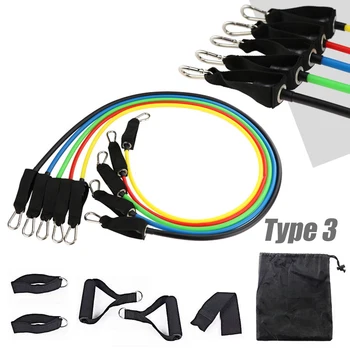11pcs Resistance Bands Set Exercise Bands with Door Anchor Handles Legs Ankle Straps for Resistance Training Rehabilitation
11pcs Resistance Bands Set Exercise Bands with Door Anchor Handles Legs Ankle Straps for Resistance Training Rehabilitation