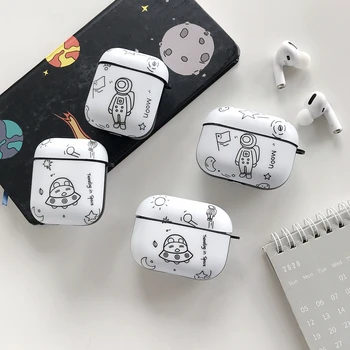 Astronaut spaceship Wireless Earphone Charging Box Cover Bag for Apple AirPods Pro Soft Protective Case Cover for AirPods 3 2 1
Astronaut spaceship Wireless Earphone Charging Box Cover Bag for Apple AirPods Pro Soft Protective Case Cover for AirPods 3 2 1