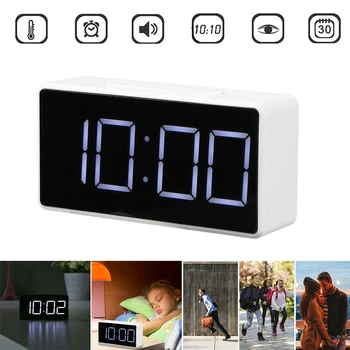 Guesthouse Led Kitchen Living Room Temperature Display Digital Alarm Clock Table Top Plastic USB Powered Students Bedroom Snooze
Guesthouse Led Kitchen Living Room Temperature Display Digital Alarm Clock Table Top Plastic USB Powered Students Bedroom Snooze