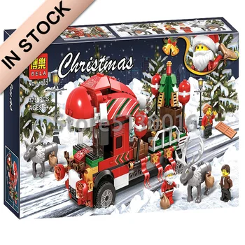 11083 In Stock New Winter Holiday Present Truck 375Pcs Model Building Blocks Bricks Toy For Children Christmas Gifts
11083 In Stock New Winter Holiday Present Truck 375Pcs Model Building Blocks Bricks Toy For Children Christmas Gifts