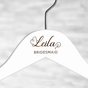 Personalized Wedding Hanger, Engrave Name Wood Hanger, Wedding Bridal Bridesmaid Custom hanger With Bow, Bridal Party Gift
Personalized Wedding Hanger, Engrave Name Wood Hanger, Wedding Bridal Bridesmaid Custom hanger With Bow, Bridal Party Gift