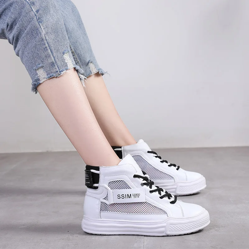 SWONCN Hallow White Shoes Female Casual Sneakers Summer Shoes 2020 New Womens White Sneakers Platform Breathable Shoe Ladies 
SWONCN Hallow White Shoes Female Casual Sneakers Summer Shoes 2020 New Womens White Sneakers Platform Breathable Shoe Ladies
